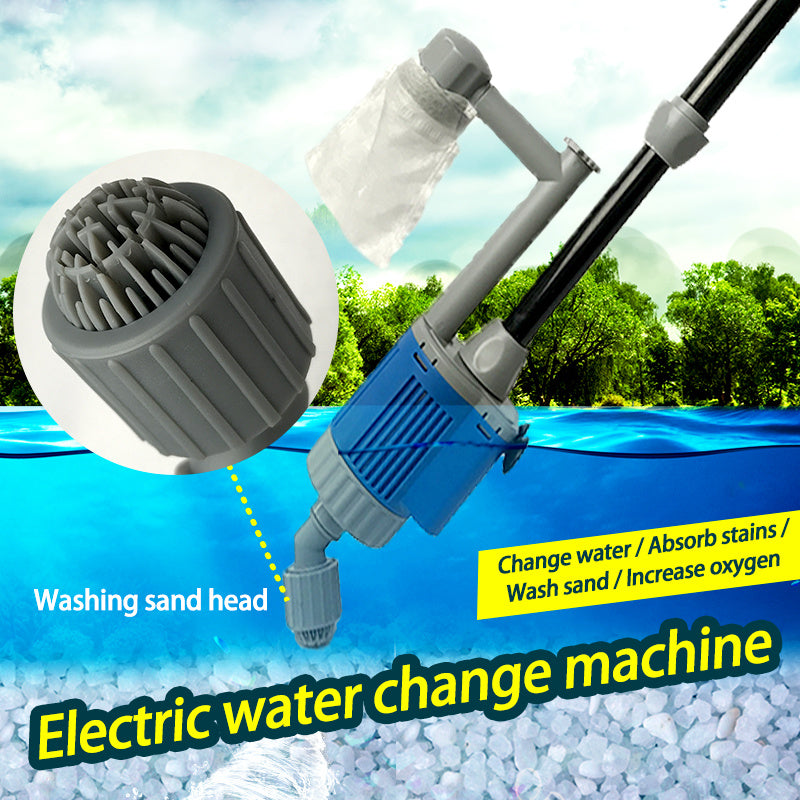 Fish Tank Aquarium Sand Electric Vacuum quiet operation
