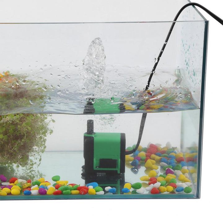 Small Fish Tank Submersible Pump Silent Filter quiet operation