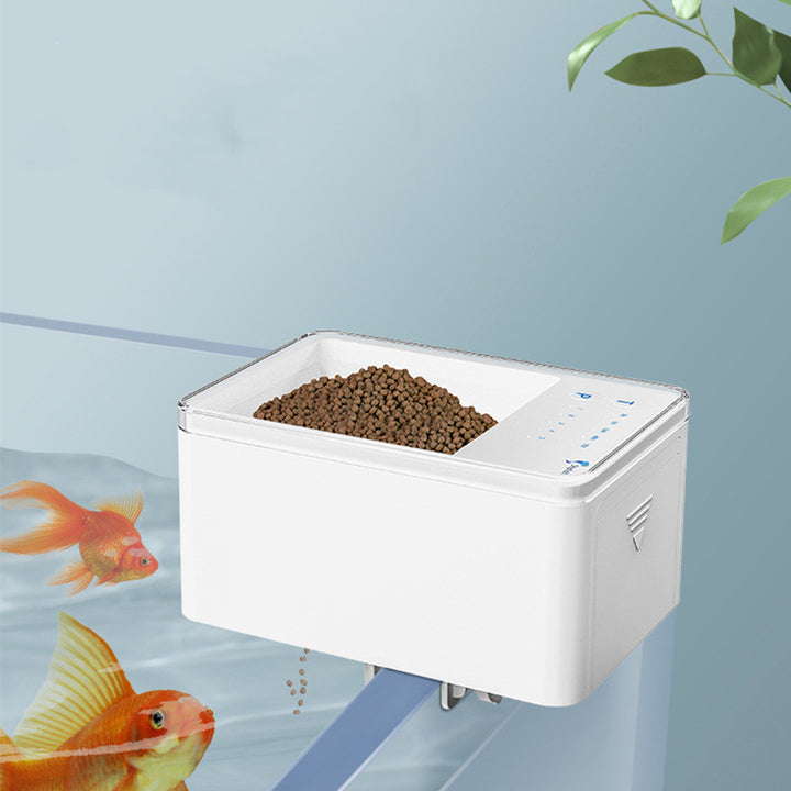  Pet Feeding Fish Food Dispenser food container