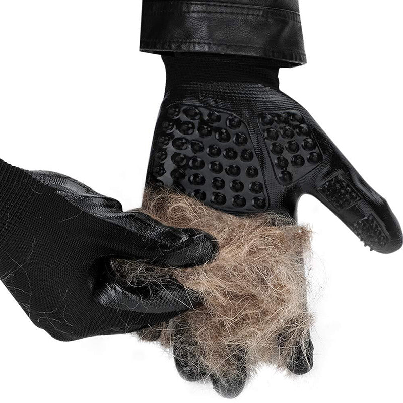 Pet Hair Grooming Gloves