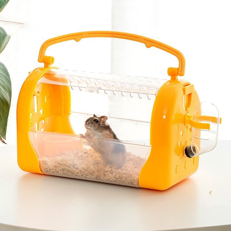 Portable Cage Hamster Out To Carry Cage