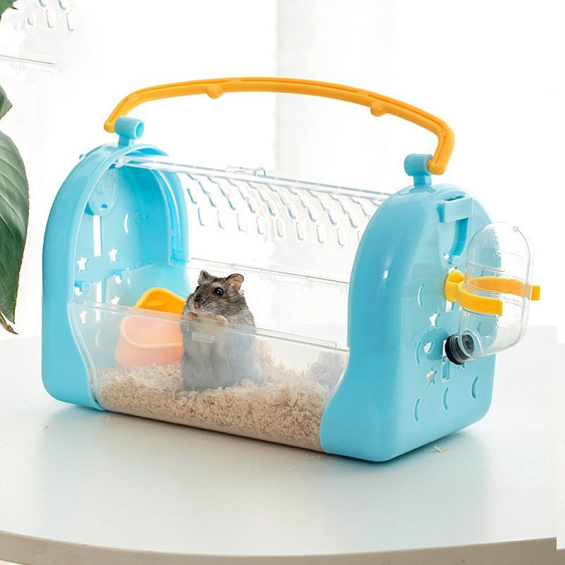 Portable Cage Hamster Out To Carry Cage