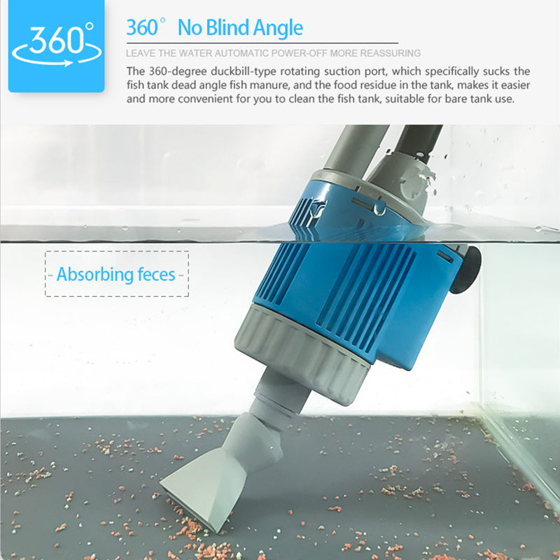 Fish Tank Aquarium Sand Electric Vacuum quiet operation