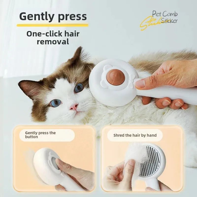 Two-In-One Pet Nail And Hair Trimmer Comb
