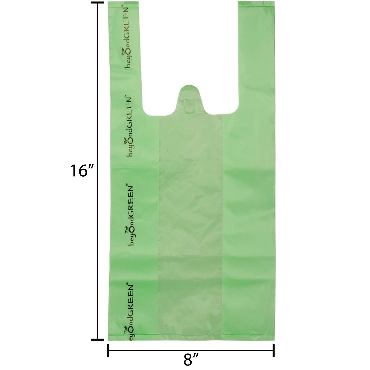 beyondGREEN Cat Litter Bags with Handles – Made in USA, Leak-Resistant & Easy-Tie