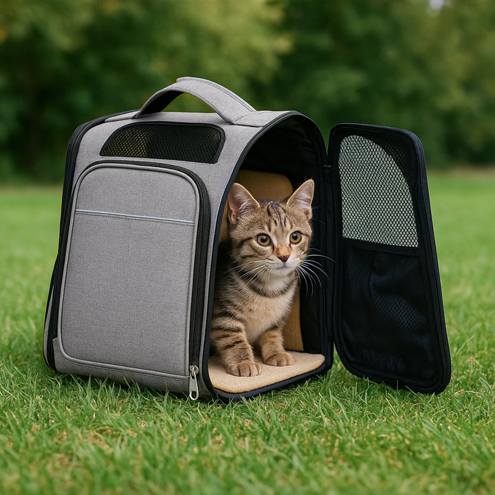 Pet Expandable Carrier Backpack