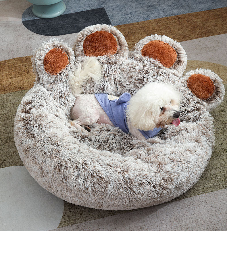 Plush Winter Warm Hand-shaped Brush Bed