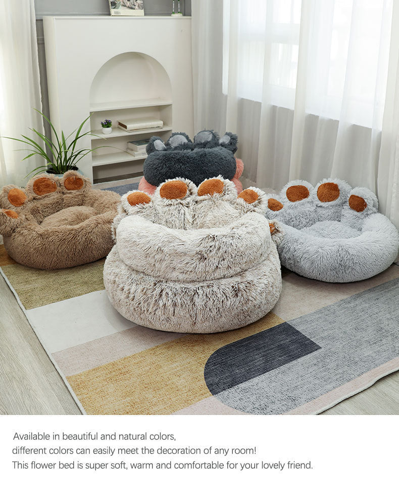 Plush Winter Warm Hand-shaped Brush Bed