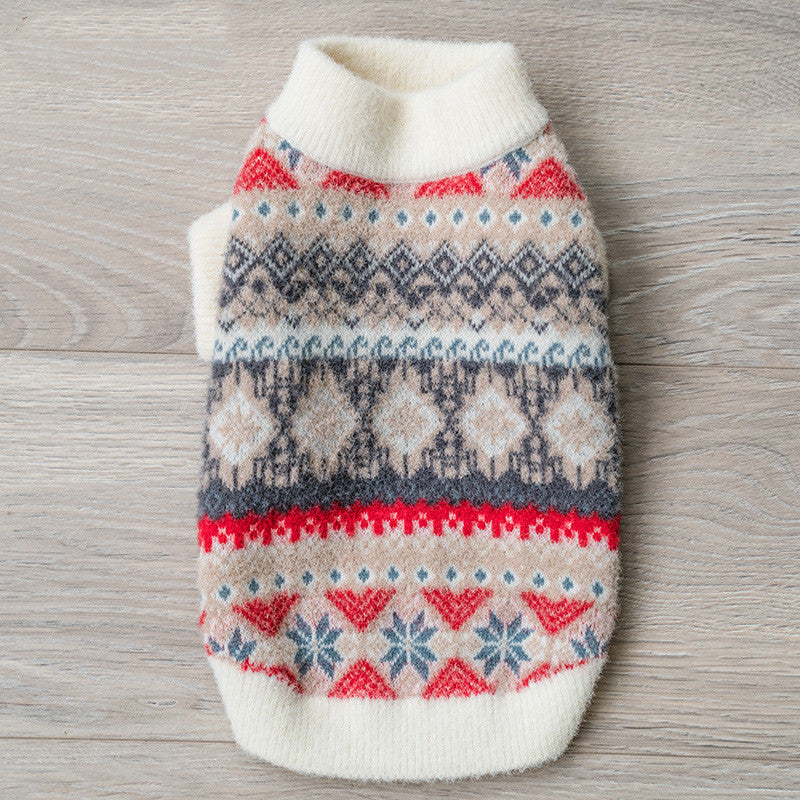 Creative Pattern Velvet Teddy Clothes side view