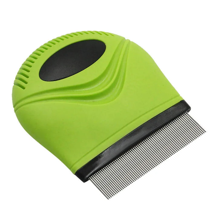 Pet Life Grazer' Handheld Travel Grooming Cat And Dog Flea And Tick Comb