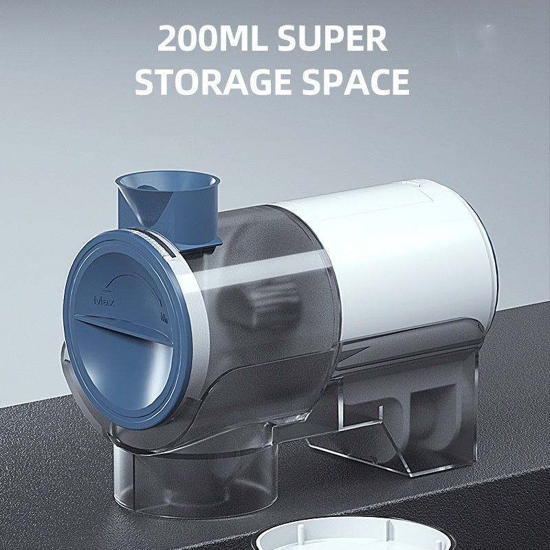 Automatic Fish Tank Feeder installed in aquarium 