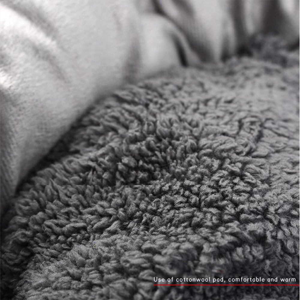 Round Short Plush Pillow