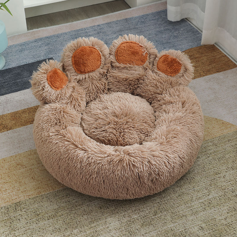 Plush Winter Warm Hand-shaped Brush Bed