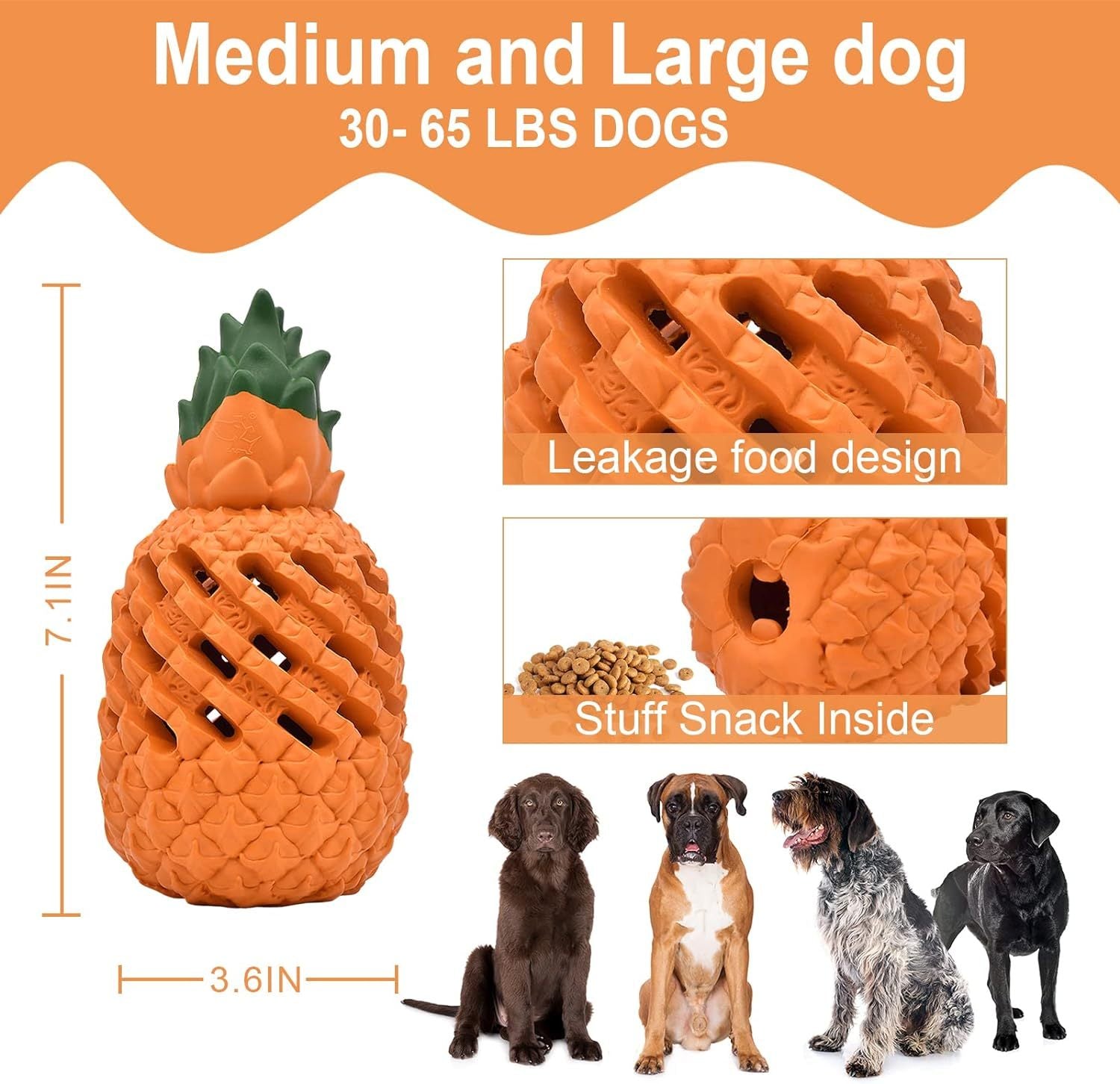 Dog Pineapple Chew Toys