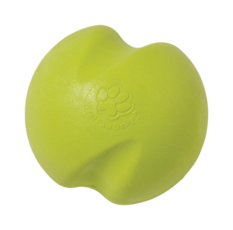 West Paw Zogoflex Jive Green Durable Dog Ball Toy