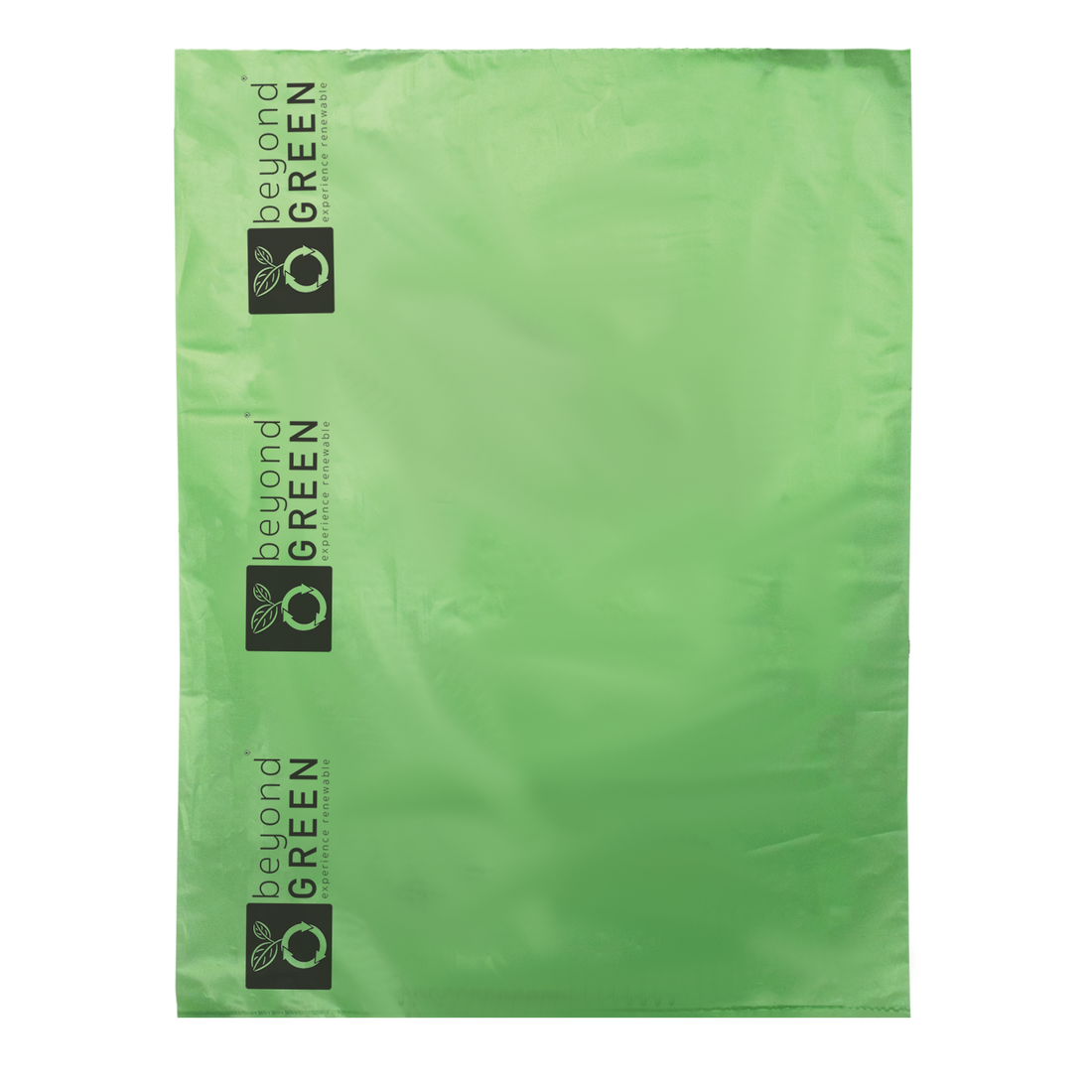 beyondGREEN Dog Waste Bags – Folded Rolls – Made in USA, Leak-Resistant, Extra-Strong