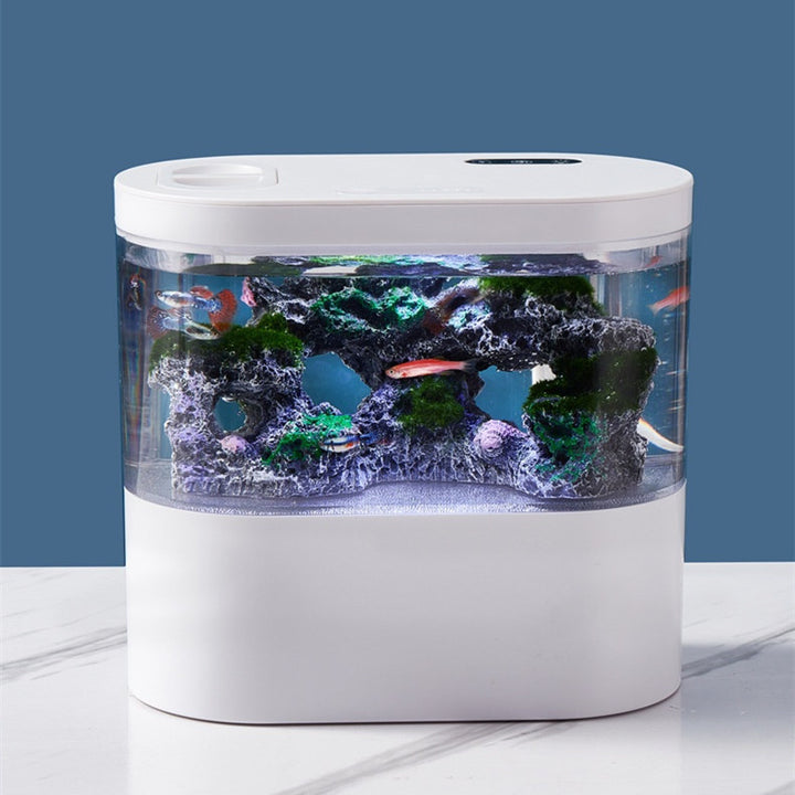 Aquarium Ecological Landscape Water Fish Tank with fish