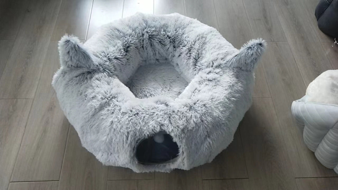 Plush Cat Bed