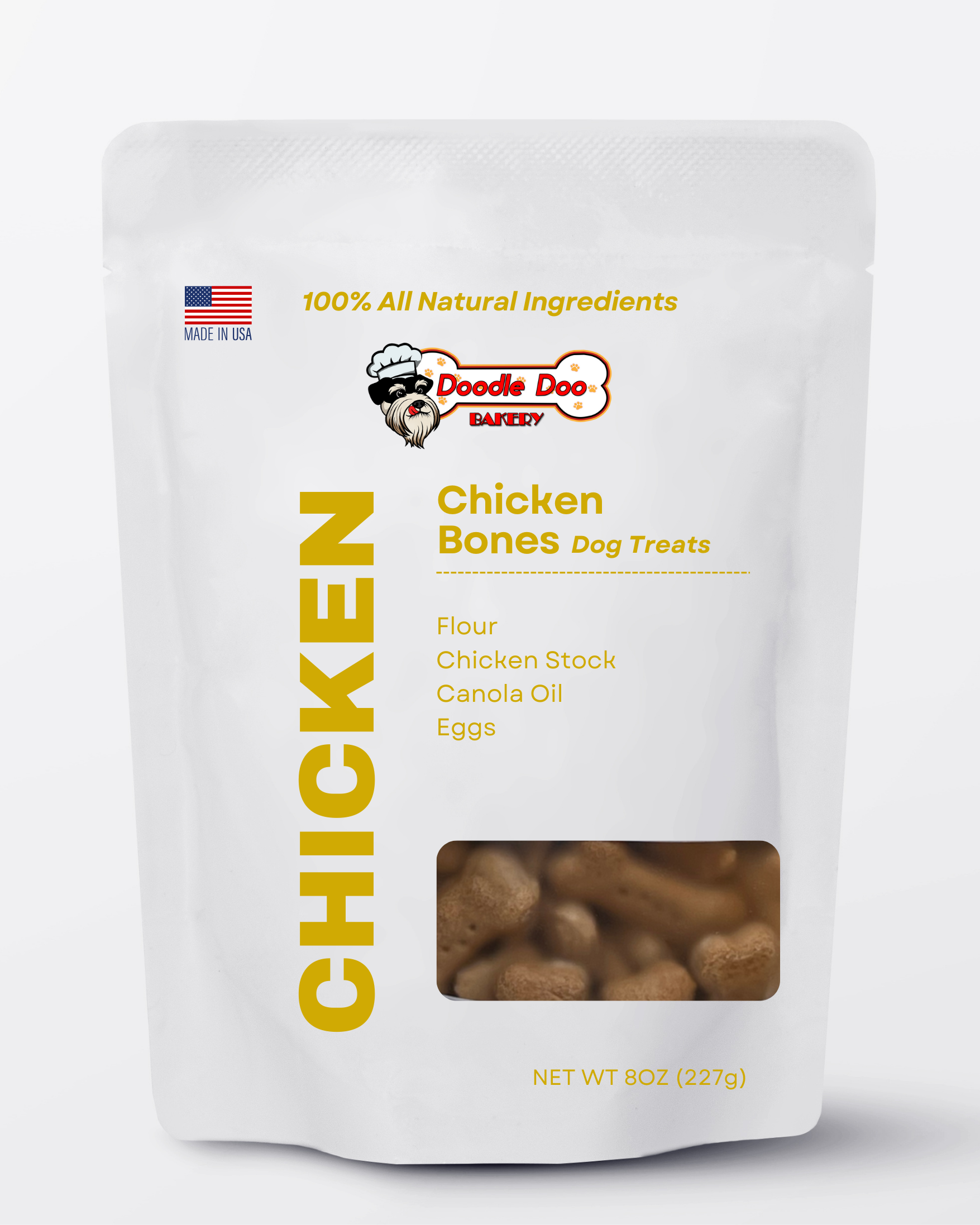 🍗Homemade Dog Treats - Chicken Treat 1/2lb