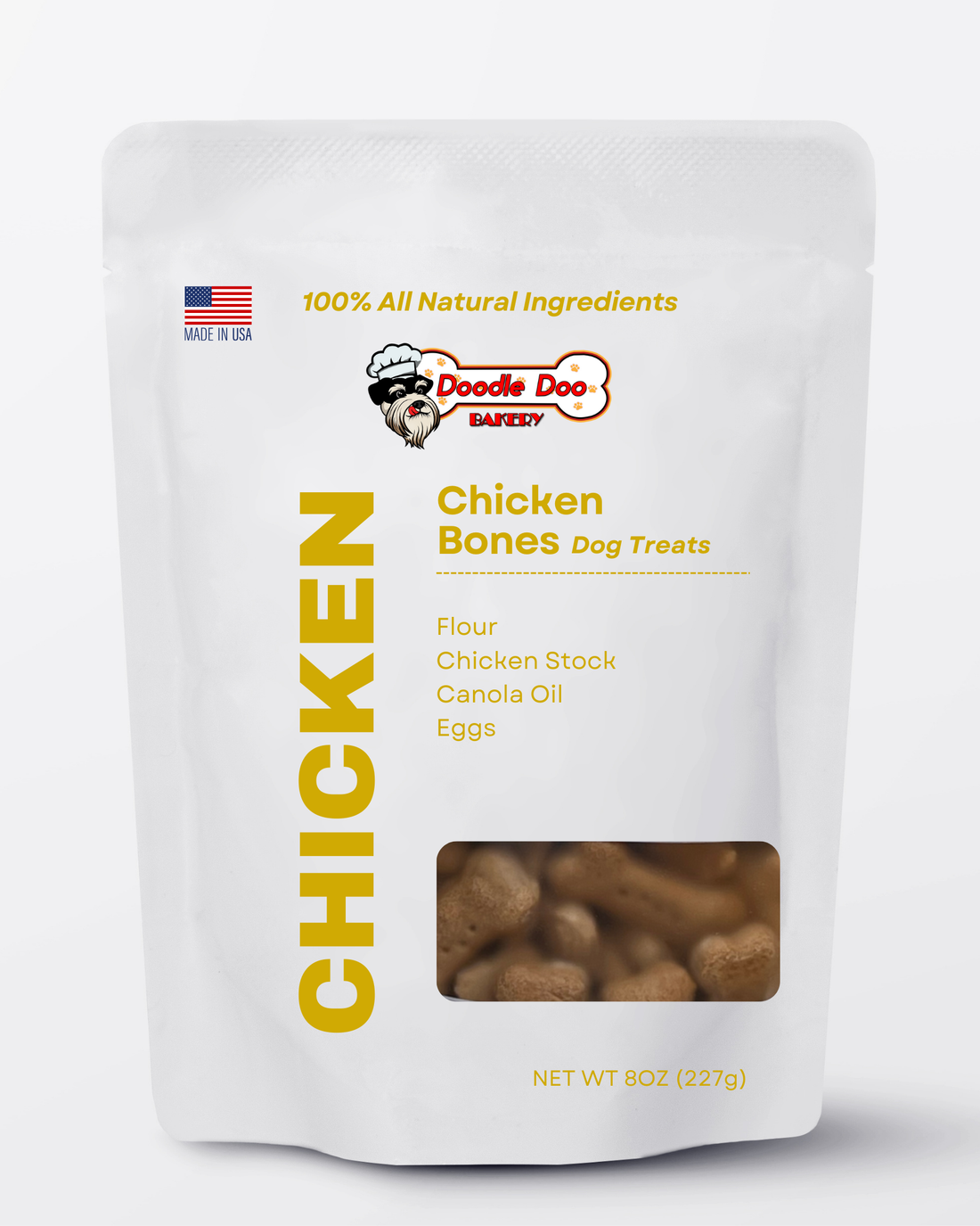 🍗Homemade Dog Treats - Chicken Treat 1/2lb