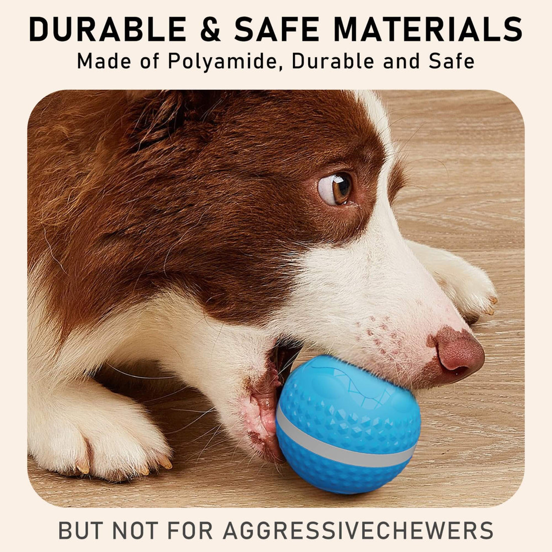durable interactive dog toy safe chewing not for aggressive chewers