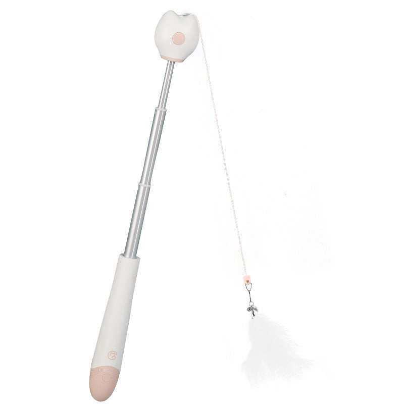 Telescopic Funny Cat Stick Toy