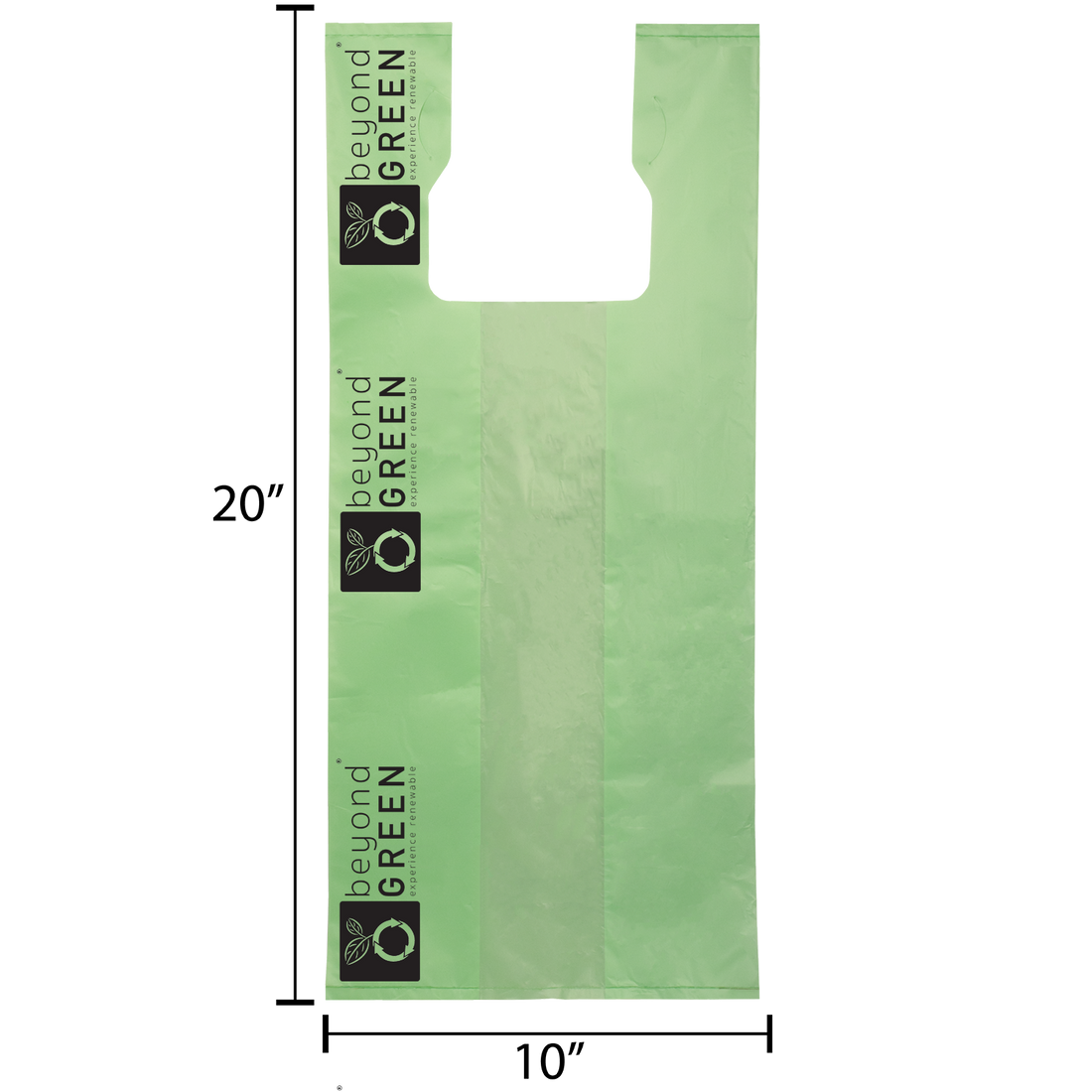 beyondGREEN Cat Litter Bags with Handles – Made in USA, Leak-Resistant & Easy-Tie